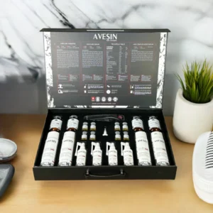 Coffret de soins capillaires premium 4 mois